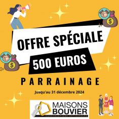 OFFRE SPÉCIALE PARRAINAGE