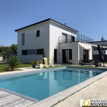 Maison contemporaine avec piscine à St-Nazaire en Loire-Atlantique (44)